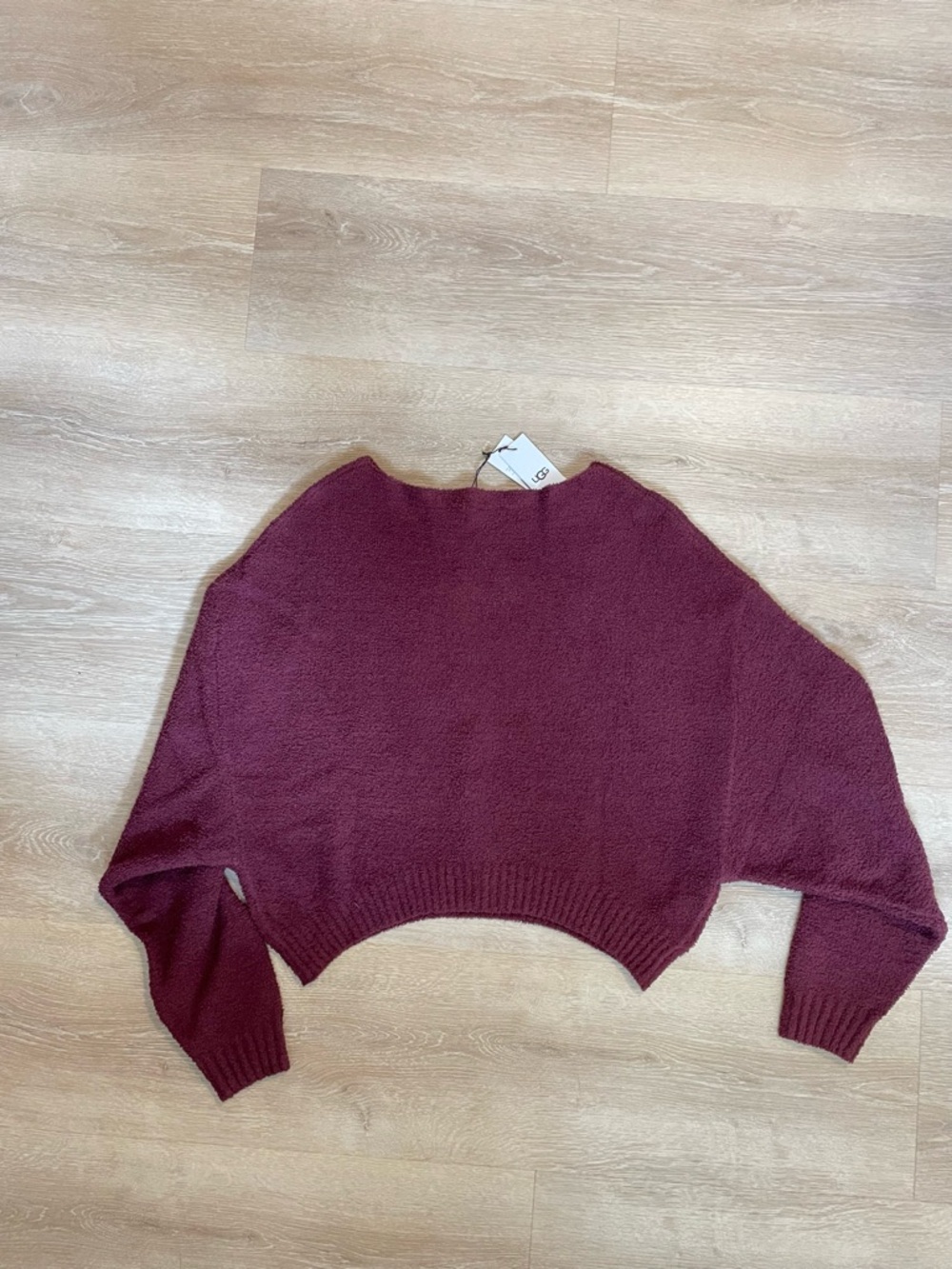 UGG Women’s Novalie Slouchy Pullover - Wine - Picture 5 of 6